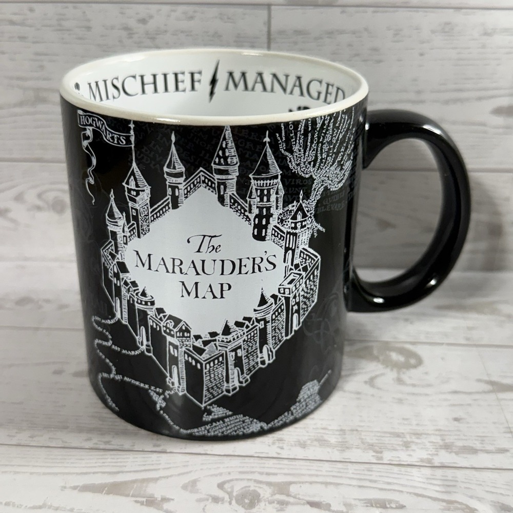 Harry Potter Coffee Mug I Solemnly Swear I'm Up To No Good ~ Marauders Trap Cup